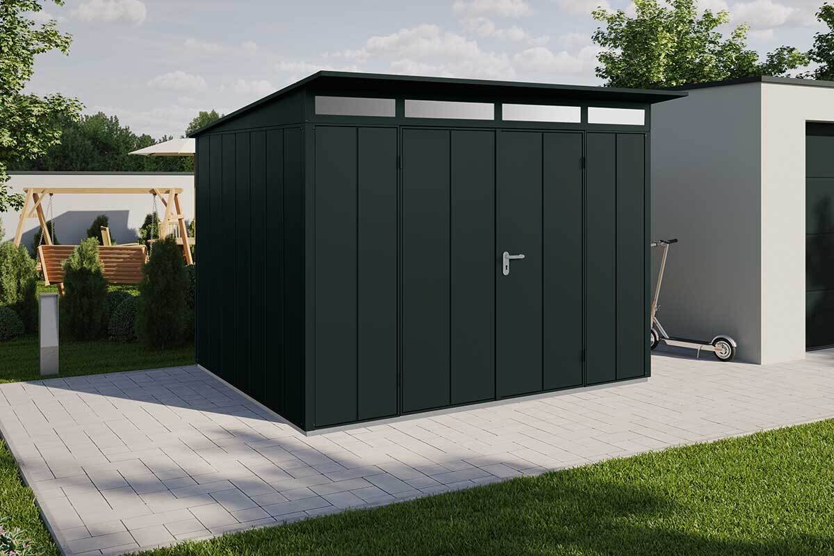 Praktisches Metall-Gerätehaus | Finnhaus Wolff